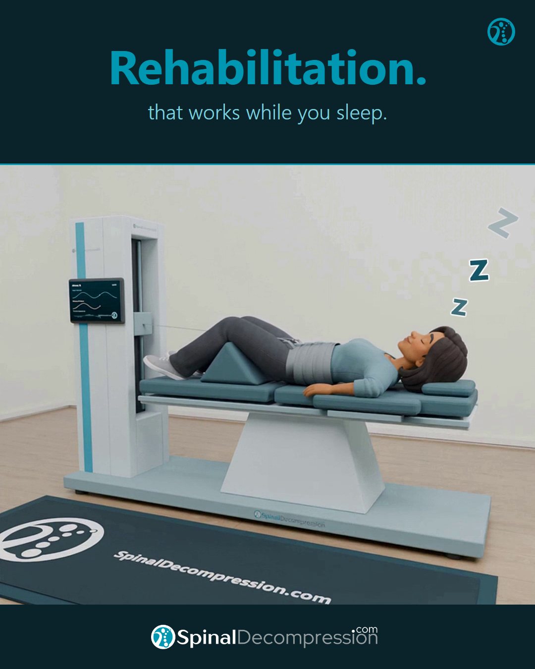 Rehabilitation that works while you sleep.